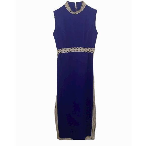 Vintage Dresses & Skirts - Vintage long Purple dress measurements in photos
